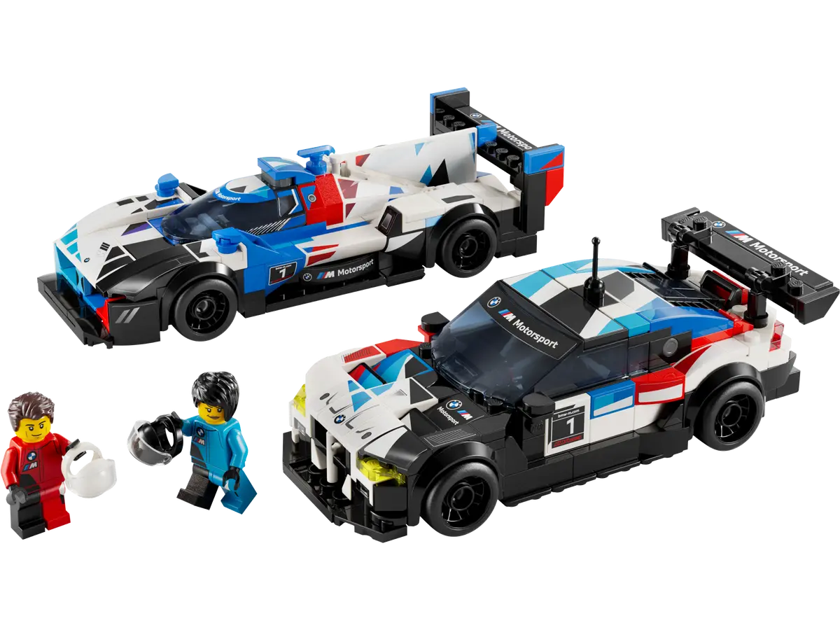 76922 LEGO Speed Champions - Auto da corsa BMW M4 GT3 e BMW M Hybrid V8