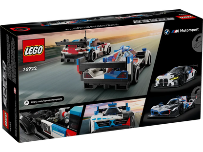 76922 LEGO Speed Champions - Auto da corsa BMW M4 GT3 e BMW M Hybrid V8