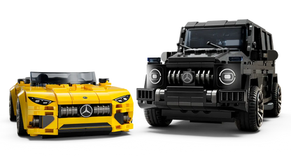 DISPONIBILE DA GIUGNO 2024 - 76924 LEGO Speed Champions - Mercedes-AMG G 63 e Mercedes-AMG SL 63