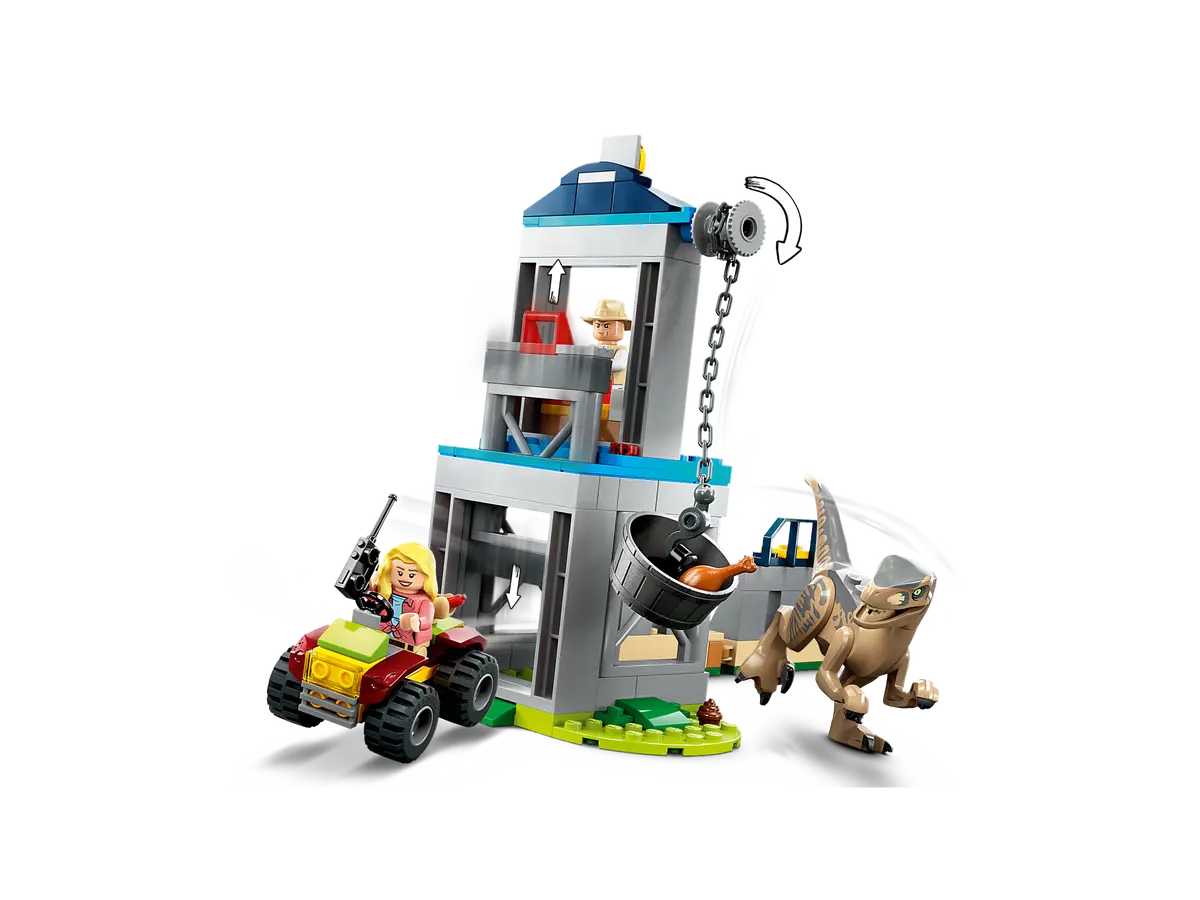 76957 LEGO Jurassic World - La fuga del Velociraptor