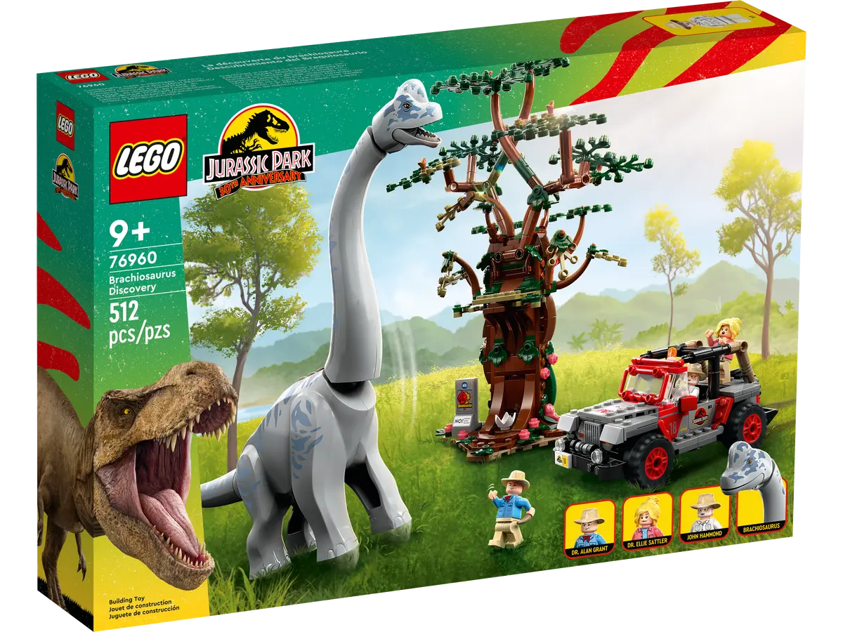 76960 LEGO Jurassic World - La scoperta del Brachiosauro