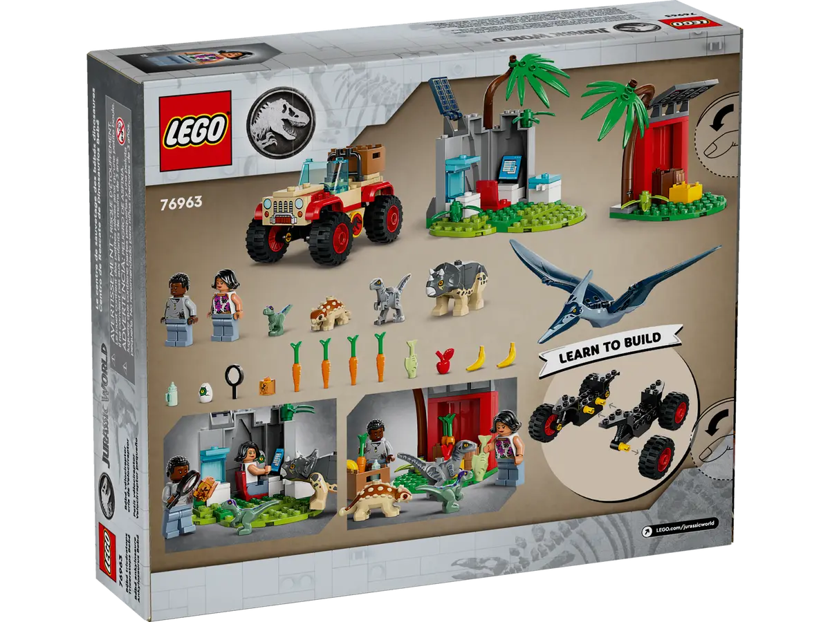76963 LEGO Jurassic World - Centro di soccorso dei baby dinosauri –  sgorbatipiacenza
