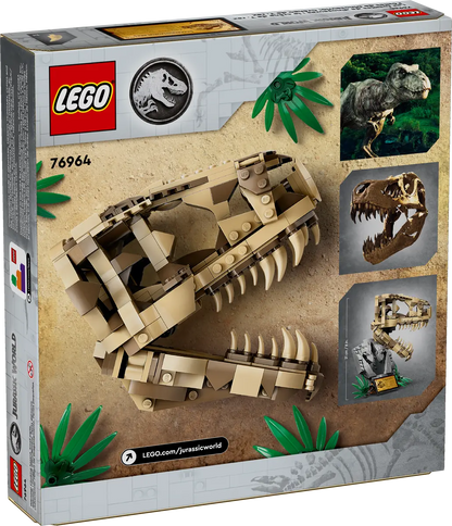 76964 LEGO Jurassic World - Fossili di dinosauro: Teschio di T.rex
