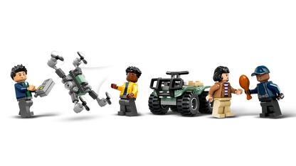 76966 LEGO Jurassic World - Missione dinosauro: camion di trasporto dell’allosauro