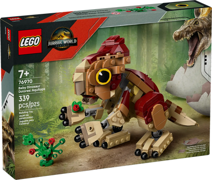 DISPONIBILE DA LUGLIO 2025 - 76970 LEGO Jurassic World - Dinosauro cucciolo Dolores: Aquilops