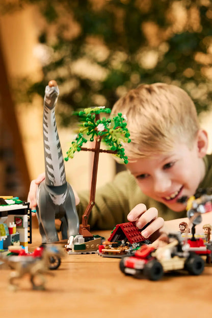 DISPONIBILE DA LUGLIO 2025 - 76973 LEGO Jurassic World - Alla ricerca del Raptor e del Titanosauro