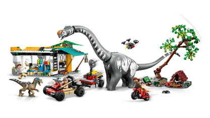 76973 LEGO Jurassic World - Alla ricerca del Raptor e del Titanosauro
