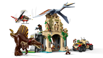 76976 LEGO Jurassic World - Missione aerea con Spinosauro e Quetzalcoatlus