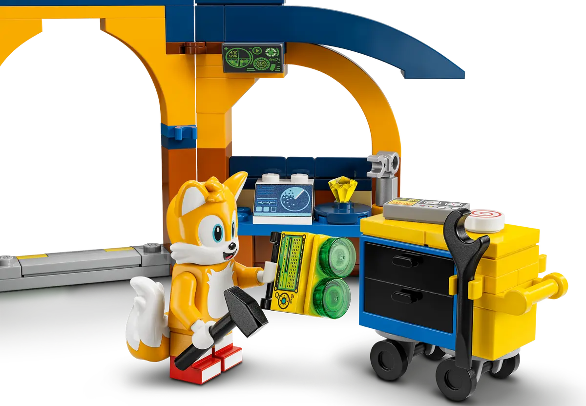 76991 LEGO Sonic the Hedgehog™ – Tails's Workshop e Aereo Tornado –  sgorbatipiacenza
