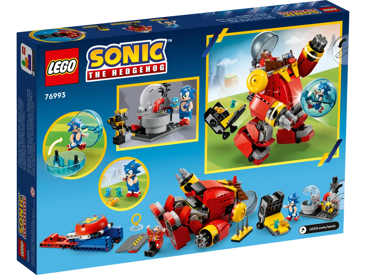 76993 LEGO Sonic the Hedgehog™ – Sonic vs. Robot Death Egg del Dr. Eggman