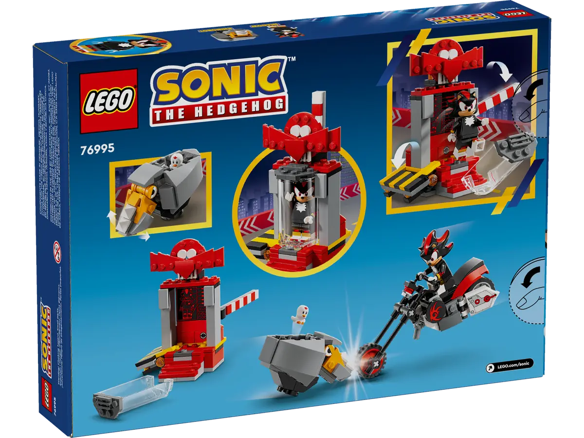 76995 LEGO Sonic the Hedgehog™ – La fuga di Shadow the Hedgehog