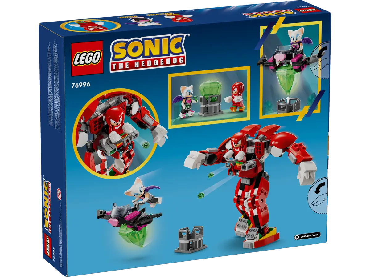 76996 LEGO Sonic the Hedgehog™ – Il mech guardiano di Knuckles