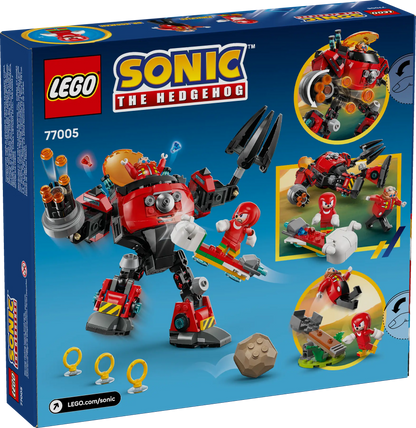 77005 LEGO Sonic the Hedgehog™ – Knuckles vs. il Mech Egg Crusher del Dr. Eggman