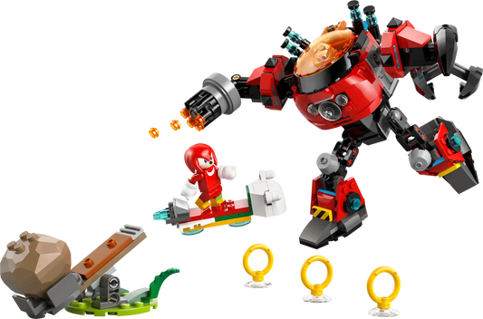 77005 LEGO Sonic the Hedgehog™ – Knuckles vs. il Mech Egg Crusher del Dr. Eggman