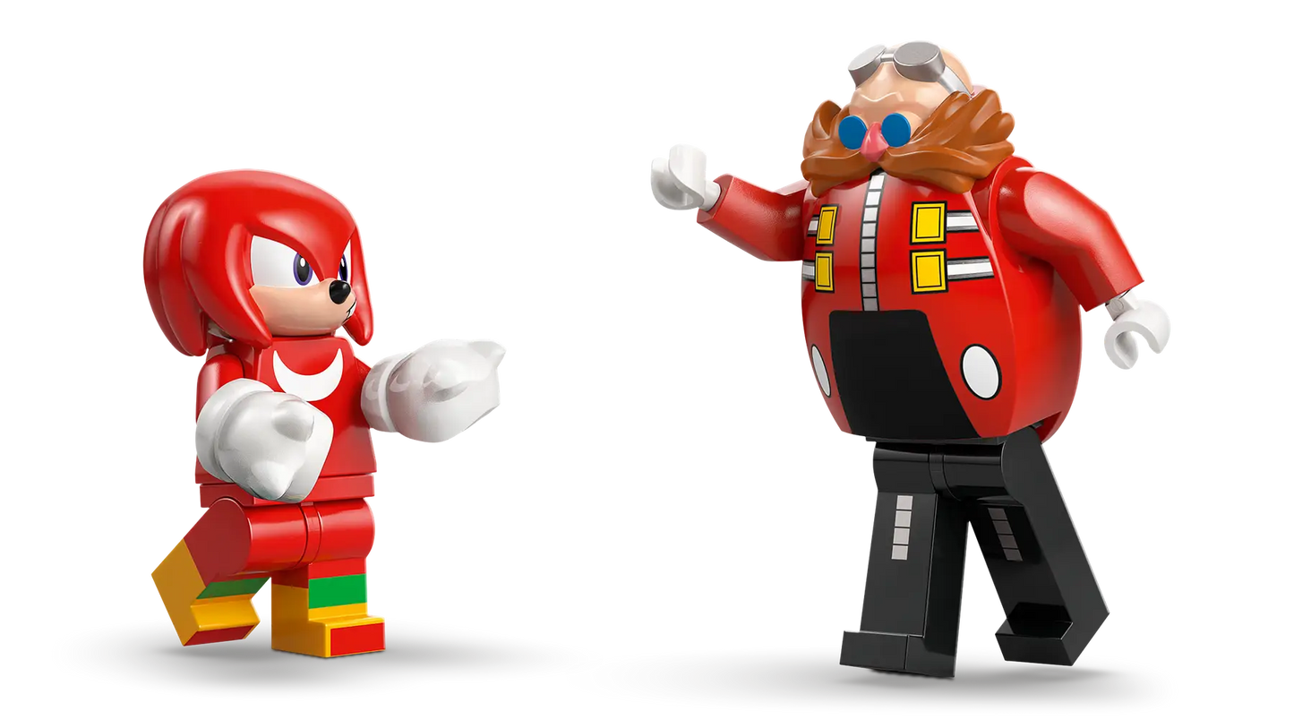 77005 LEGO Sonic the Hedgehog™ – Knuckles vs. il Mech Egg Crusher del Dr. Eggman