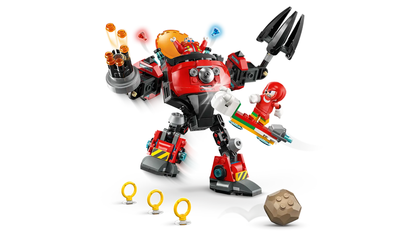 77005 LEGO Sonic the Hedgehog™ – Knuckles vs. il Mech Egg Crusher del Dr. Eggman