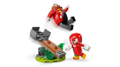 77005 LEGO Sonic the Hedgehog™ – Knuckles vs. il Mech Egg Crusher del Dr. Eggman