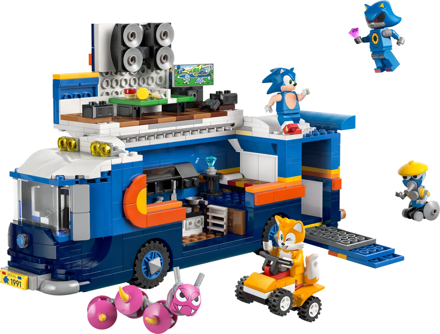 DISPONIBILE DA AGOSTO 2025 - 77006 LEGO Sonic the Hedgehog™ – Camion di comando Team Sonic