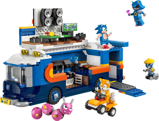 DISPONIBILE DA AGOSTO 2025 - 77006 LEGO Sonic the Hedgehog™ – Camion di comando Team Sonic