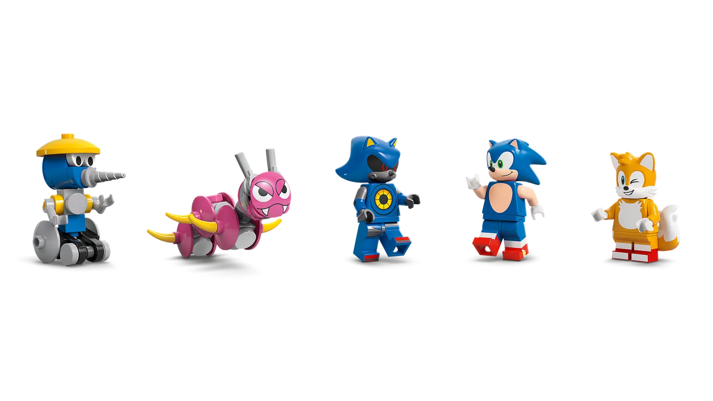 DISPONIBILE DA AGOSTO 2025 - 77006 LEGO Sonic the Hedgehog™ – Camion di comando Team Sonic