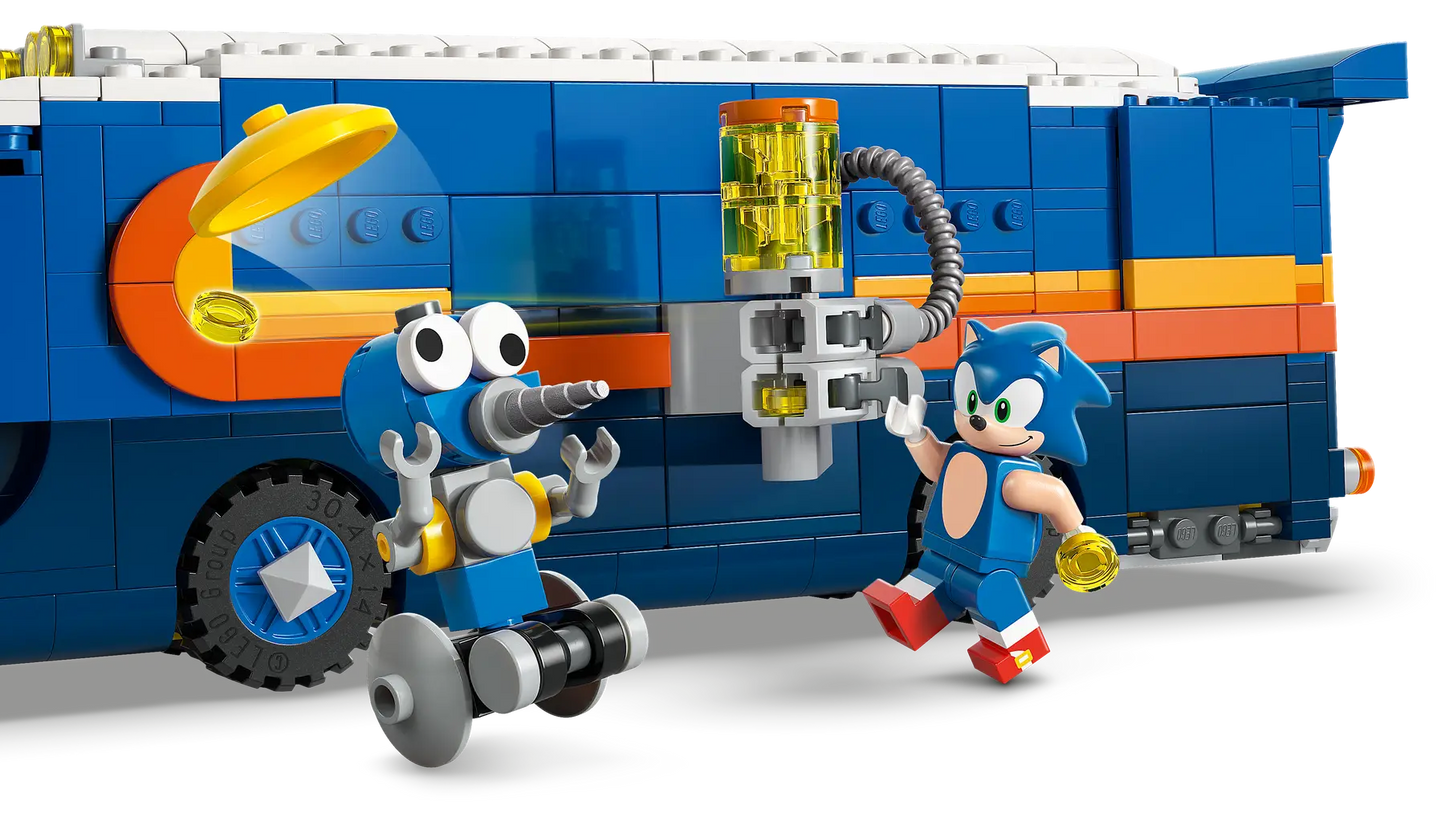 DISPONIBILE DA AGOSTO 2025 - 77006 LEGO Sonic the Hedgehog™ – Camion di comando Team Sonic
