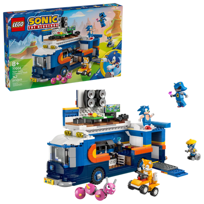 DISPONIBILE DA AGOSTO 2025 - 77006 LEGO Sonic the Hedgehog™ – Camion di comando Team Sonic
