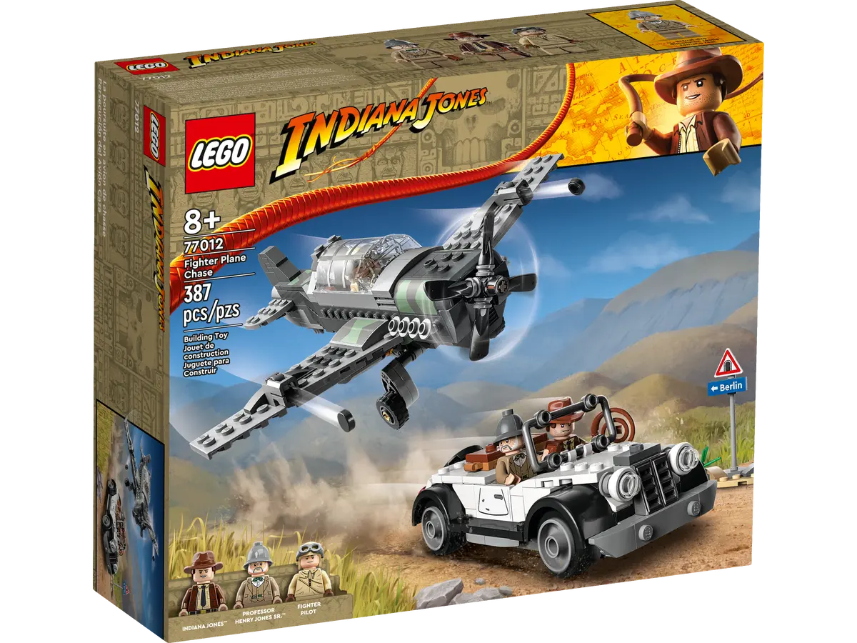 77012 LEGO Indiana Jones - L'inseguimento dell'aereo a elica