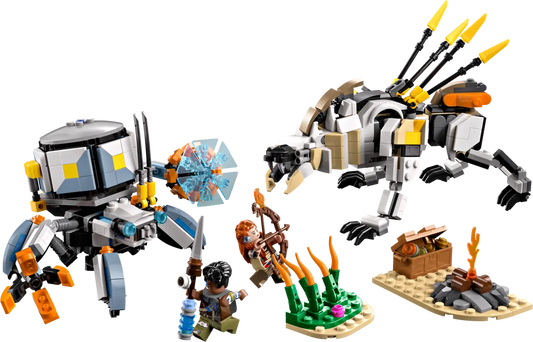 DISPONIBILE DA MARZO 2025 - 77037 LEGO HORIZON - Aloy e Varl contro Arcapode e Secodonte