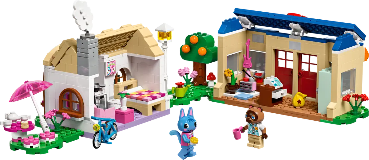 DISPONIBILE DA MARZO 2024 - 77050 LEGO® Animal Crossing™ - Bottega di Nook e casa di Grinfia