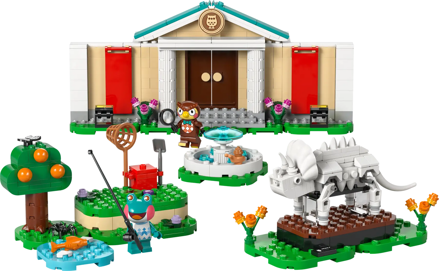 77056 LEGO® Animal Crossing™ - La collezione del museo di Blatero