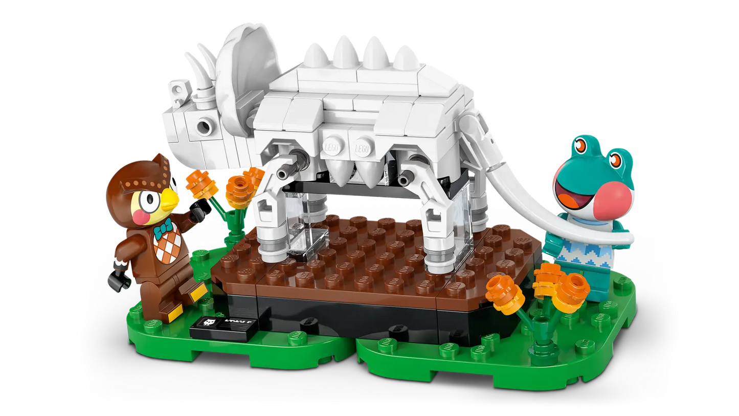 77056 LEGO® Animal Crossing™ - La collezione del museo di Blatero