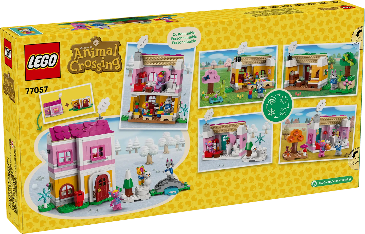77057 LEGO® Animal Crossing™ - Case creative: le quattro stagioni