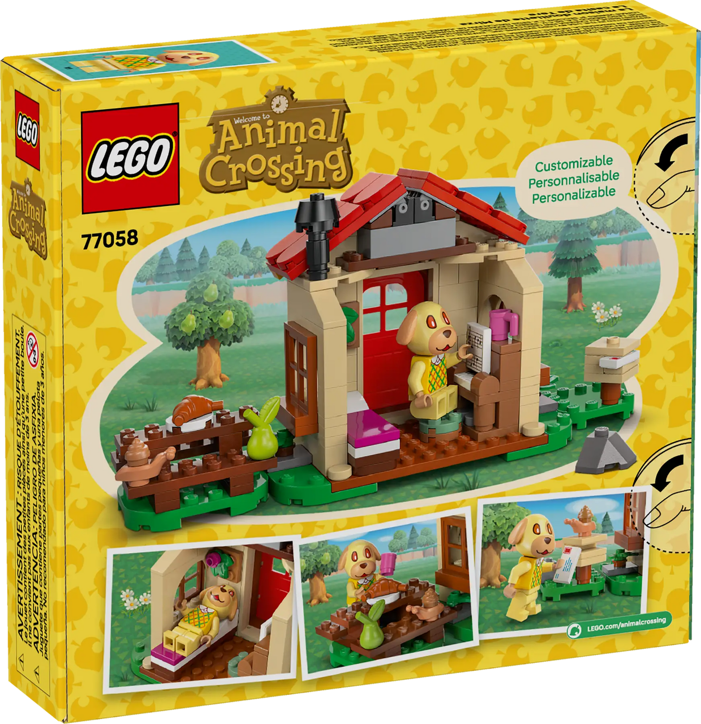 77058 LEGO® Animal Crossing™ - La casetta di Dora