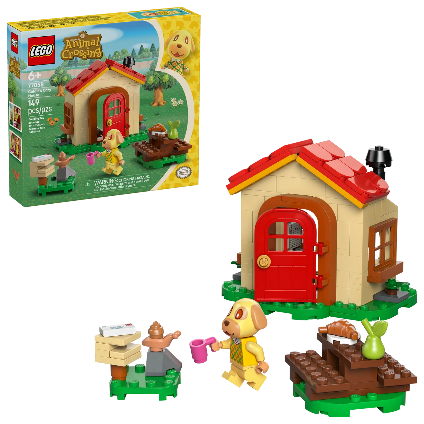 77058 LEGO® Animal Crossing™ - La casetta di Dora
