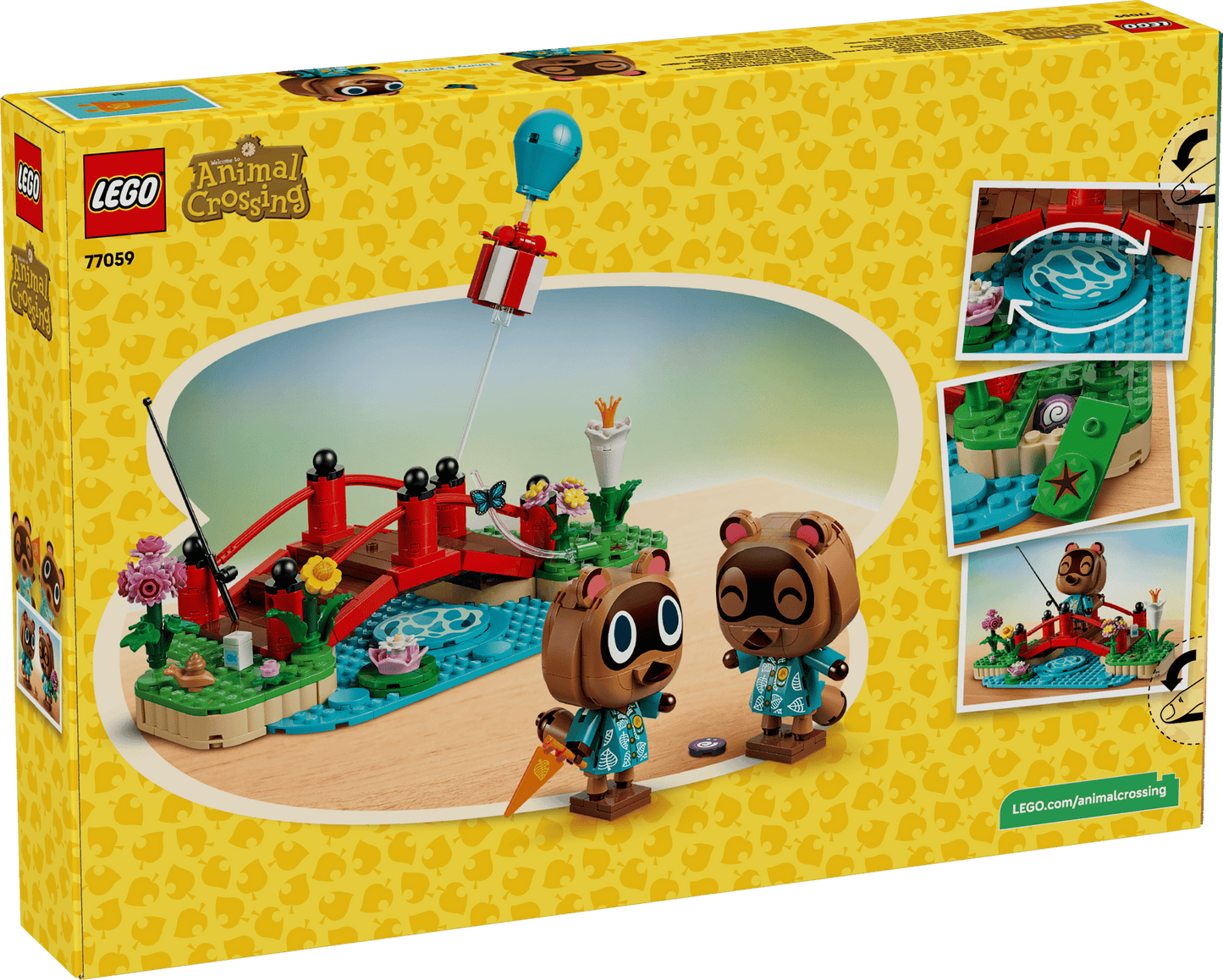 DISPONIBILE DA AGOSTO 2026 - 77059 LEGO® Animal Crossing™ - Una giornata all'aria aperta per Mirco e Marco