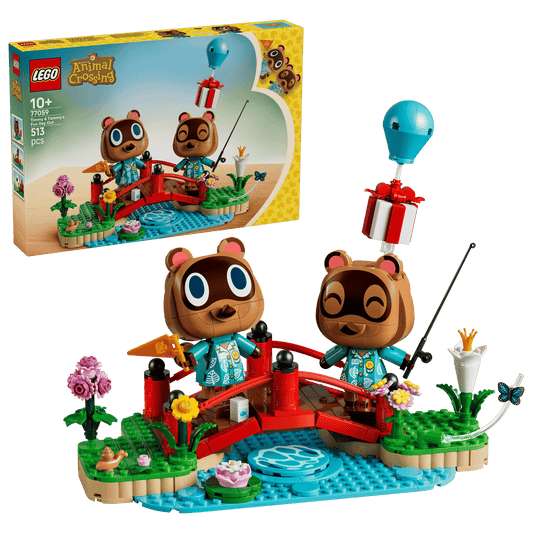 DISPONIBILE DA AGOSTO 2026 - 77059 LEGO® Animal Crossing™ - Una giornata all'aria aperta per Mirco e Marco