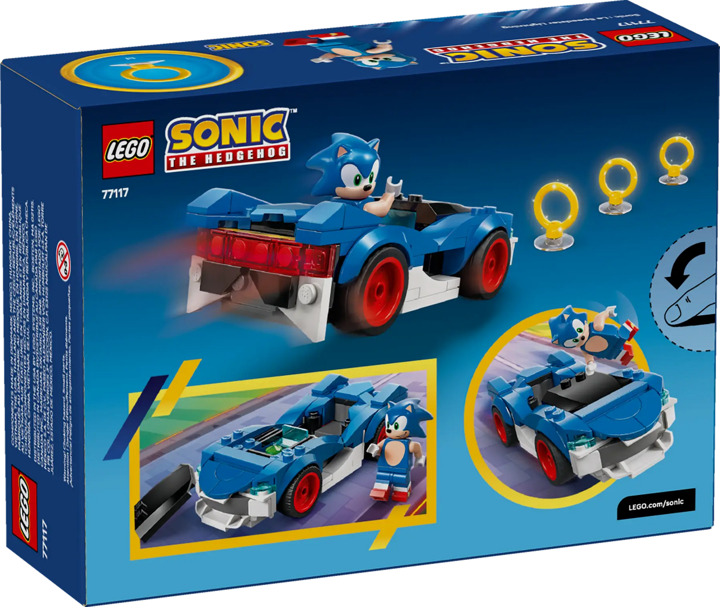 77117 LEGO Sonic the Hedgehog™ – Sonic: Fulmine supersonico