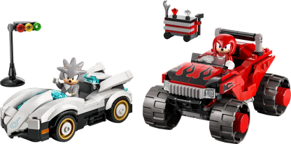 77118 LEGO Sonic the Hedgehog™ – Auto di Silver vs. Monster Truck di Knuckles