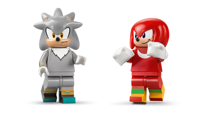 77118 LEGO Sonic the Hedgehog™ – Auto di Silver vs. Monster Truck di Knuckles