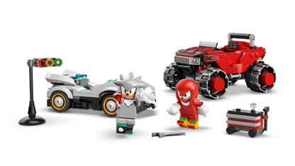 77118 LEGO Sonic the Hedgehog™ – Auto di Silver vs. Monster Truck di Knuckles