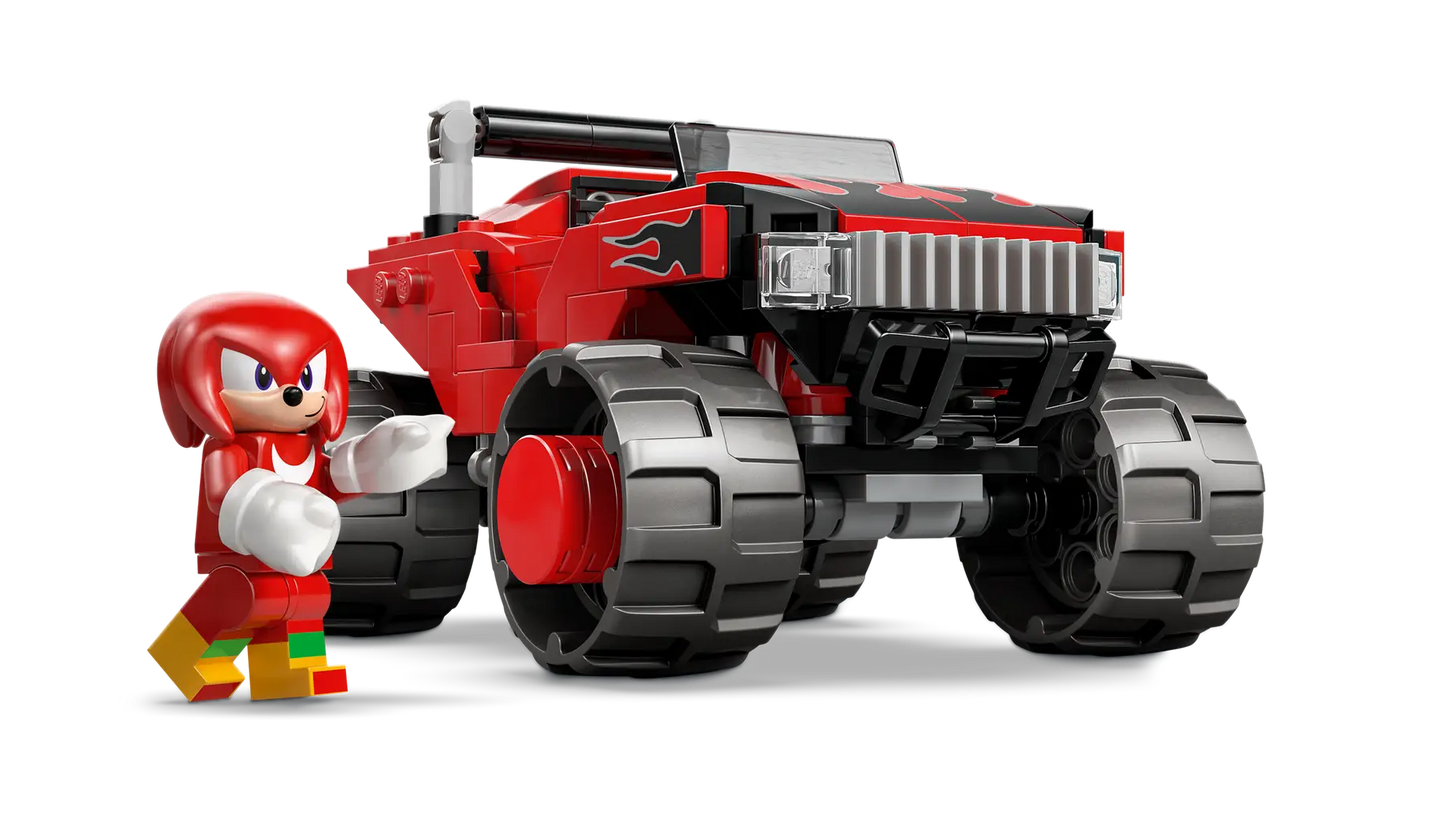 77118 LEGO Sonic the Hedgehog™ – Auto di Silver vs. Monster Truck di Knuckles