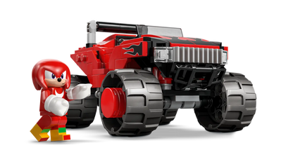 77118 LEGO Sonic the Hedgehog™ – Auto di Silver vs. Monster Truck di Knuckles