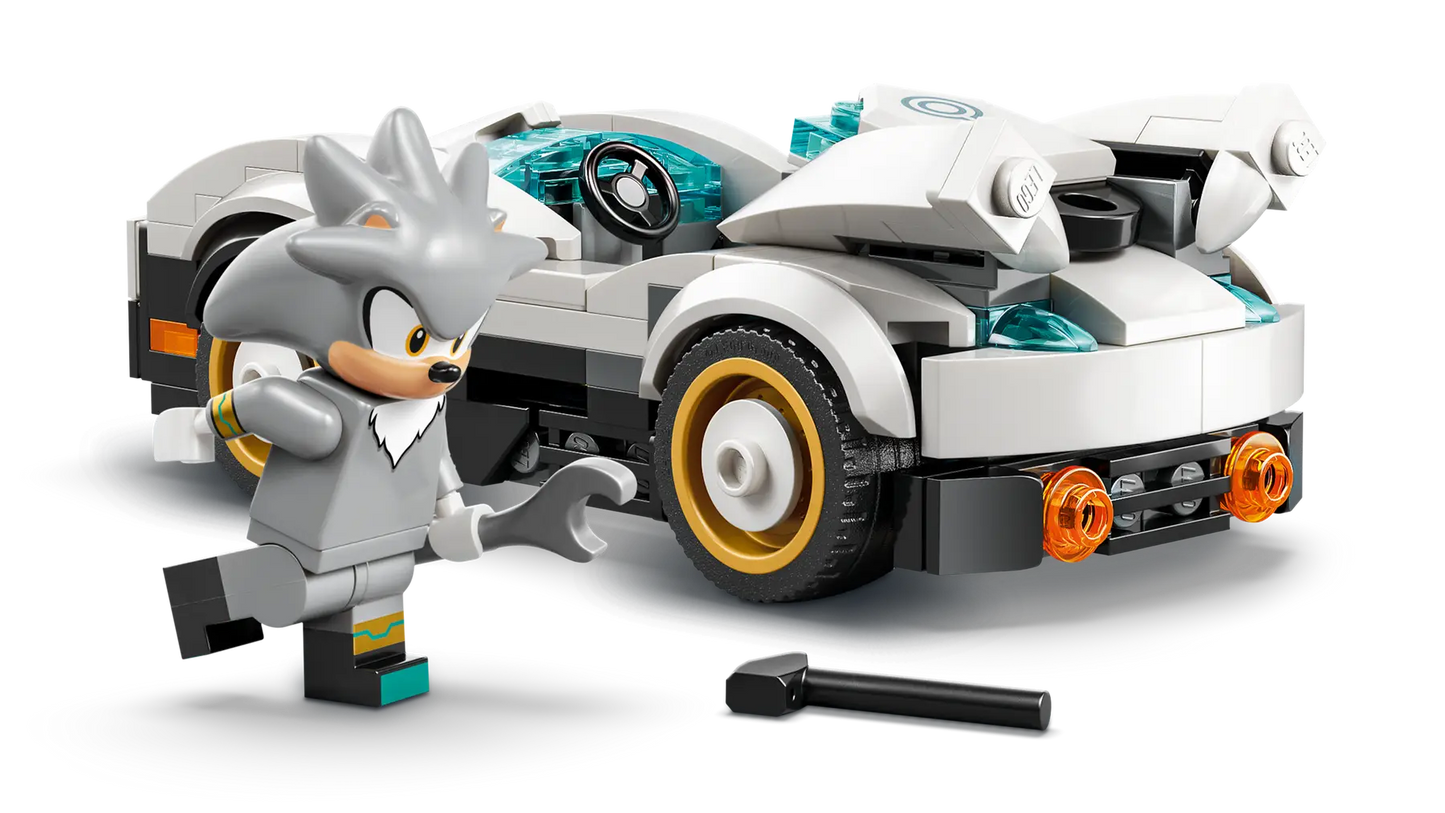 77118 LEGO Sonic the Hedgehog™ – Auto di Silver vs. Monster Truck di Knuckles