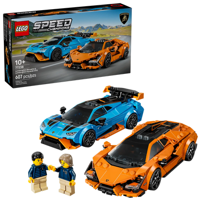 77238 LEGO Speed Champions - Lamborghini Revuelto e Huracán STO