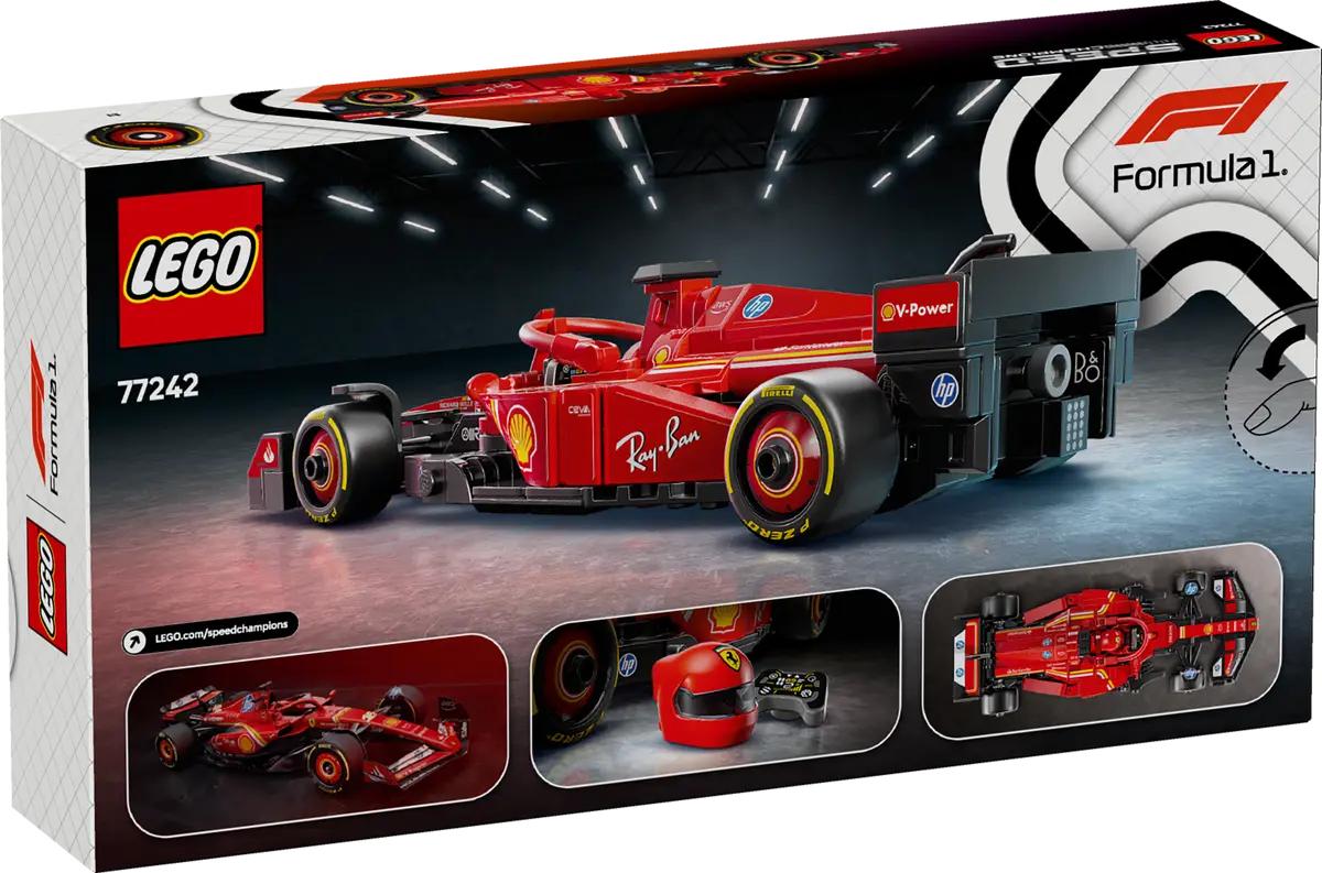 DISPONIBILE DA MARZO 2025 - 77242 LEGO Speed Champions - Auto da corsa F1® Ferrari SF-24