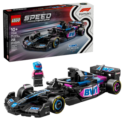 DISPONIBILE DA MARZO 2025 - 77248 LEGO Speed Champions - Auto da corsa BWT Alpine F1® Team A524