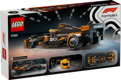 DISPONIBILE DA MARZO 2025 - 77251 LEGO Speed Champions - Auto da corsa McLaren F1® Team MCL38