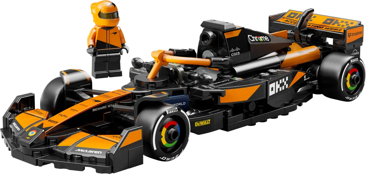 DISPONIBILE DA MARZO 2025 - 77251 LEGO Speed Champions - Auto da corsa McLaren F1® Team MCL38