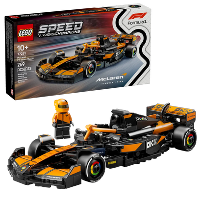 DISPONIBILE DA MARZO 2025 - 77251 LEGO Speed Champions - Auto da corsa McLaren F1® Team MCL38