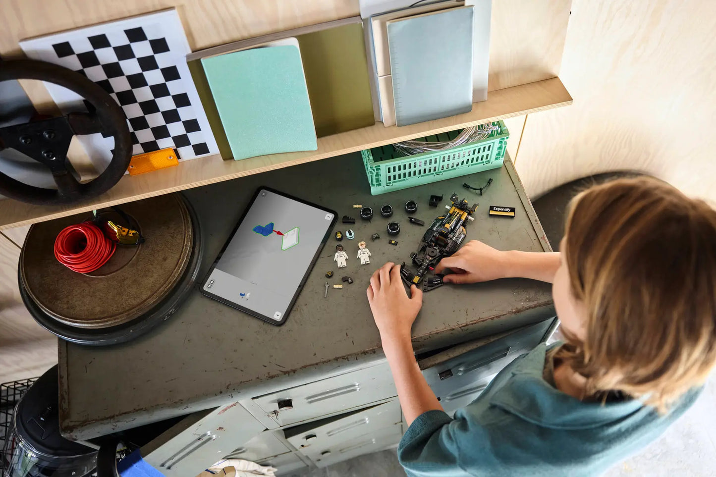 DISPONIBILE DA GENNAIO 2026 - 77252 ESCLUSIVA LEGO Speed Champions - Auto da corsa Team APXGP di F1®: Il film